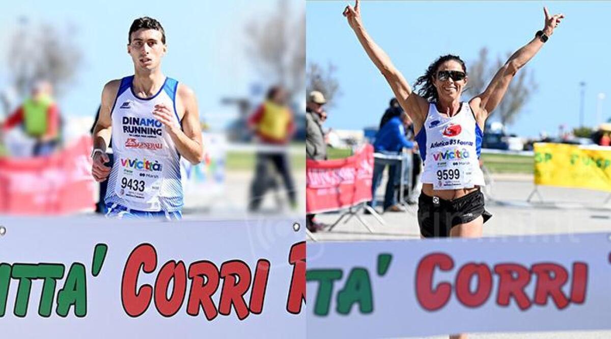 Podismo: Lorenzo Bugli e Paola Braghiroli vincono la Vivicitt&agrave; Corri Rimini - I vincitori