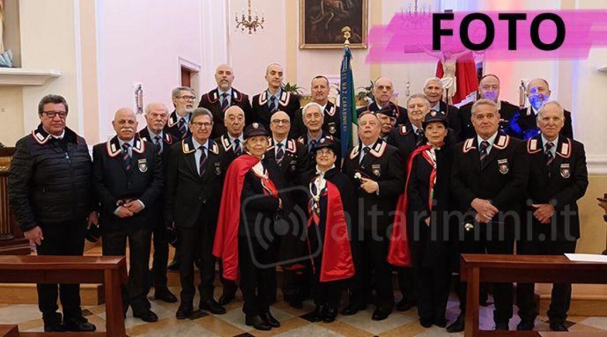 Cerimonia del Precetto Pasquale a Morciano: Sezione Carabinieri e Anc insieme per festeggiare la Pasqua - Foto Ballante