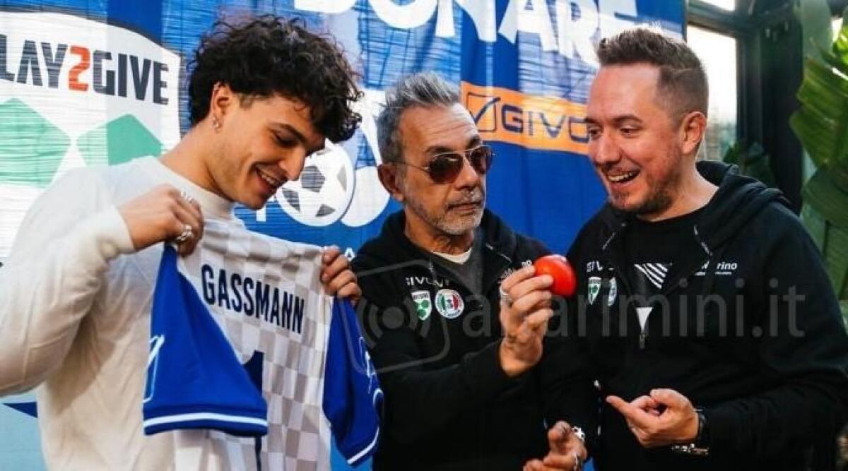 'Calcetto Balilla Solidale', a San Marino sfida tra artisti per aiutare Centro Anch'io - A Sanremo la presentazione del progetto con Leo Gassmann