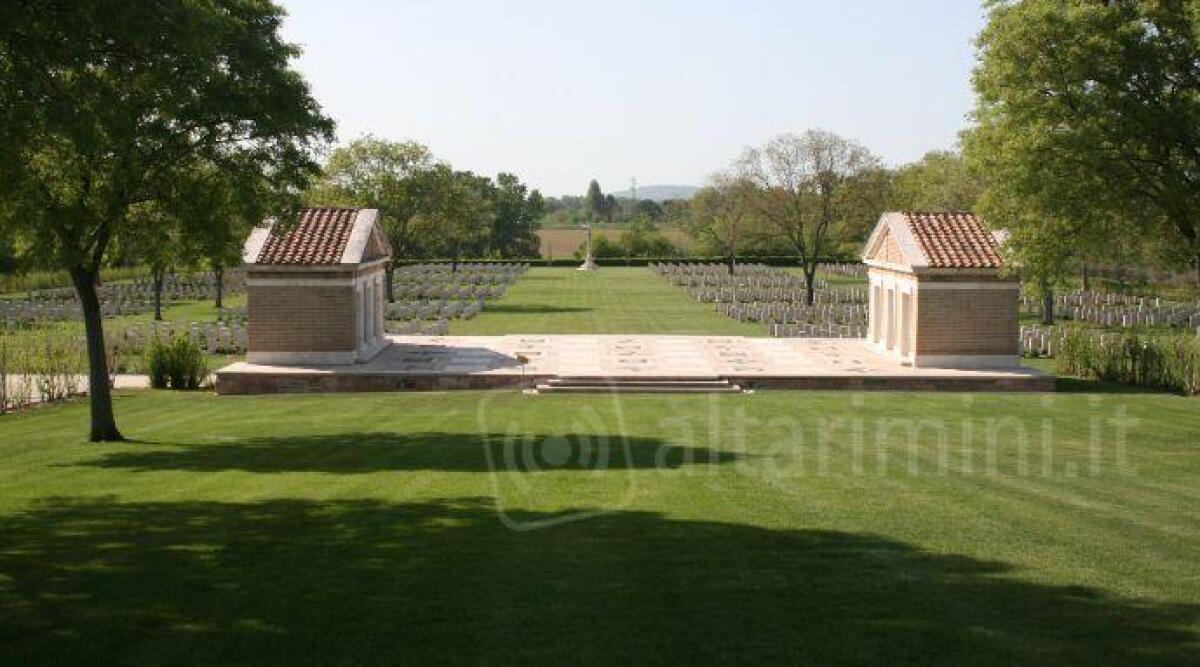 Celebrazioni del 25 aprile, il programma della cerimonia a Coriano - Il cimitero di guerra inglese di Coriano
