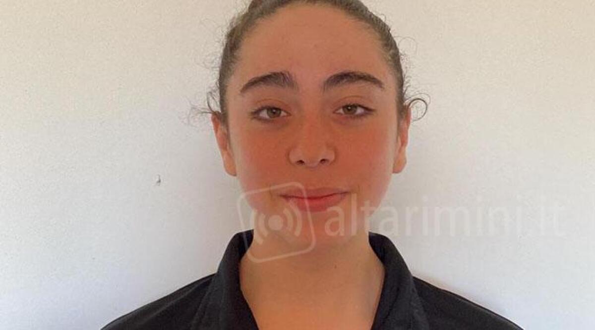 La giovane nuotatrice riccionese Viola Palmieri in odore di Nazionale -