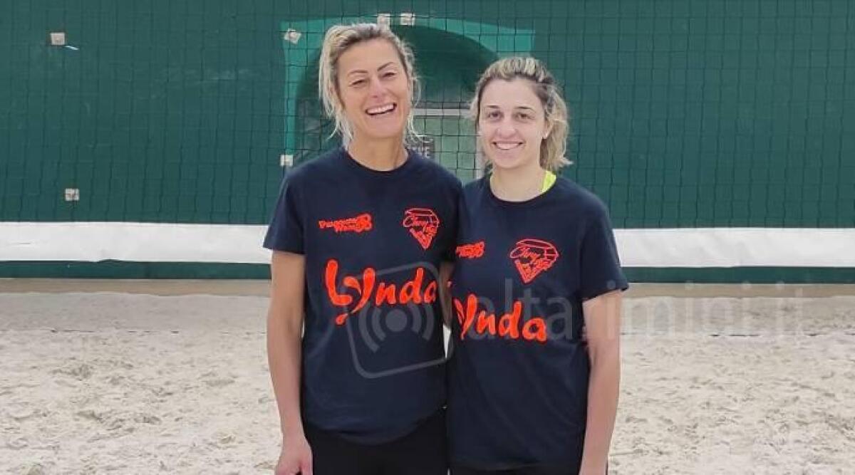 Beach Volley, tricolore federale a squadre. Campo/Zangheri di bronzo a Bellaria - Claudia Campo e Cristina Zangheri