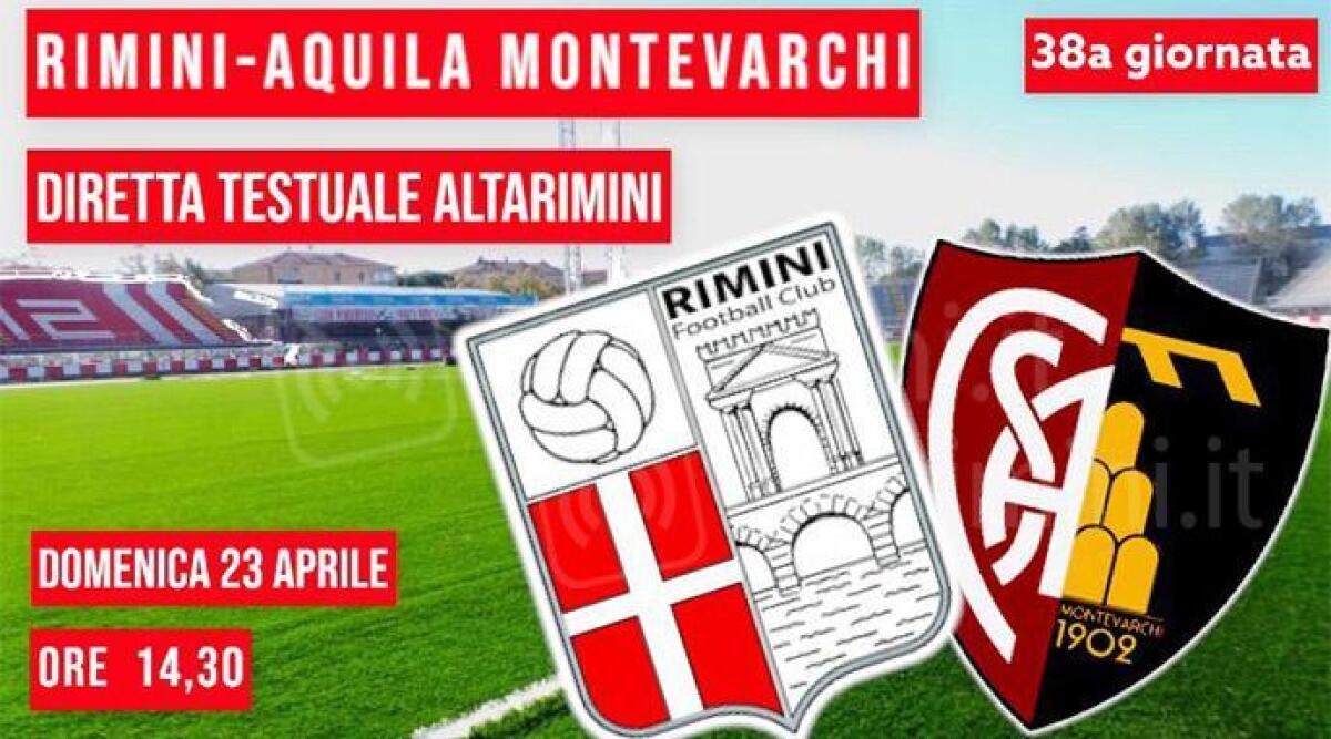 DIRETTA TESTUALE Calcio C Rimini - Aquila Montevarchi 1-1 - 