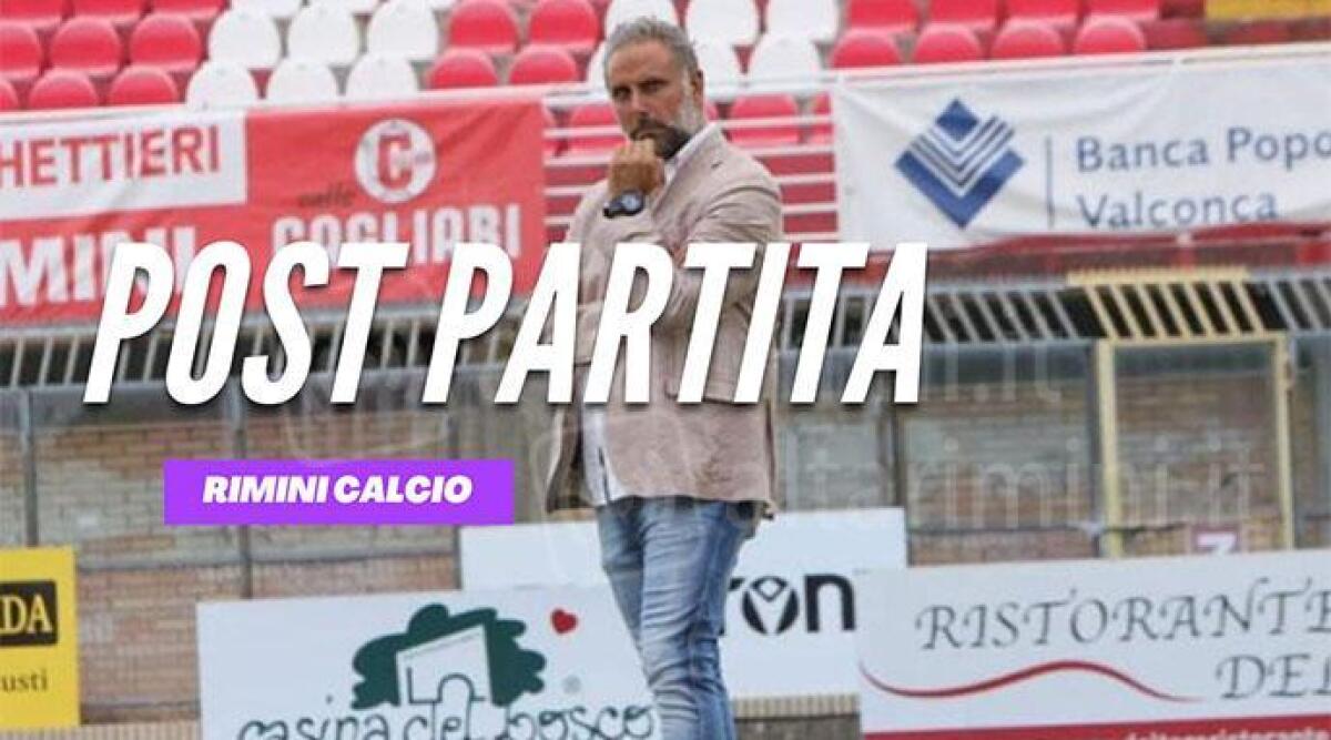 Gubbio Rimini playoff post partita - Marco Gaburro