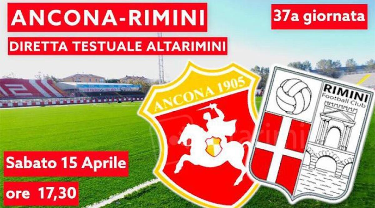 DIRETTA TESTUALE Calcio C Ancona - Rimini 3-0 (finale) -