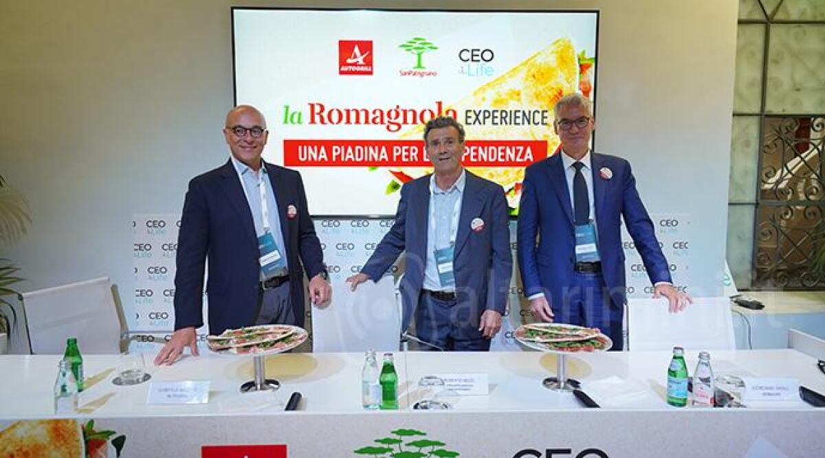 Autogrill e San Patrignano: nuova collaborazione per la piadina "Romagnola - La presentazione della nuova piadina "La Romagnola" in vendita nei punti vendita Autogrill