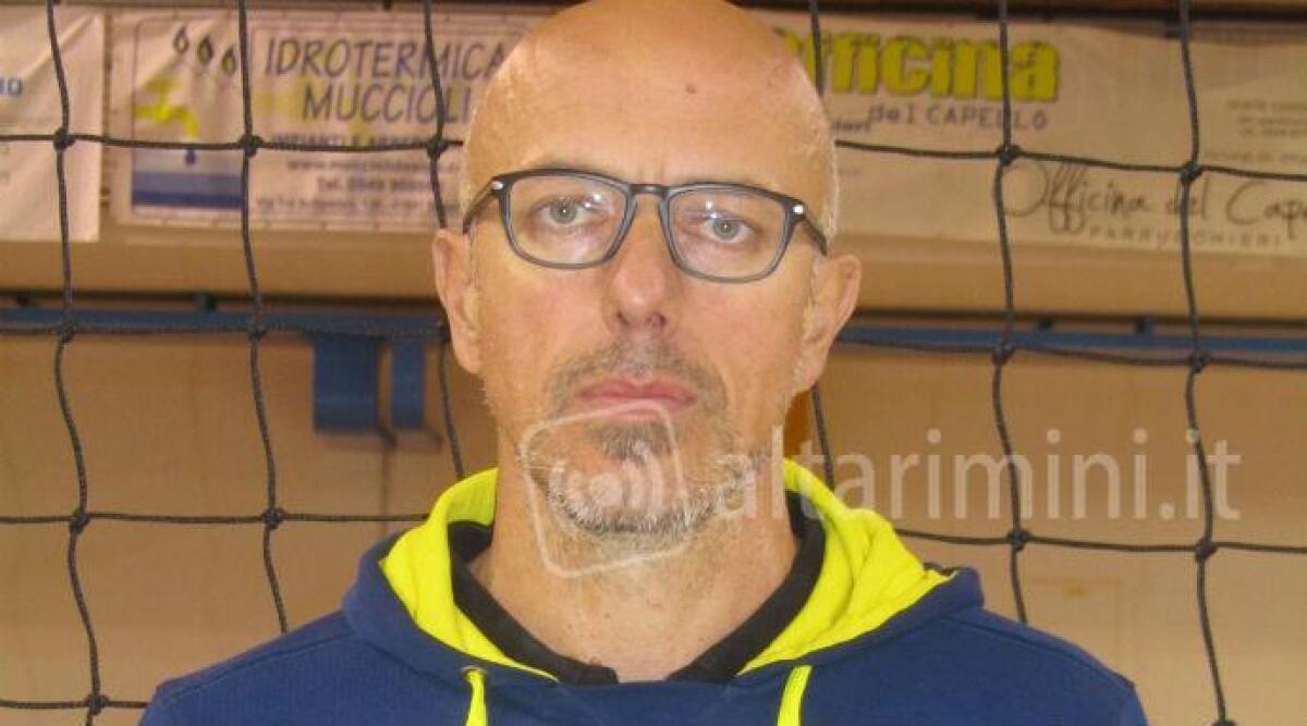 Volley B, PromoPharma sconfitta e retrocessa - Il coach Stefano Mascetti