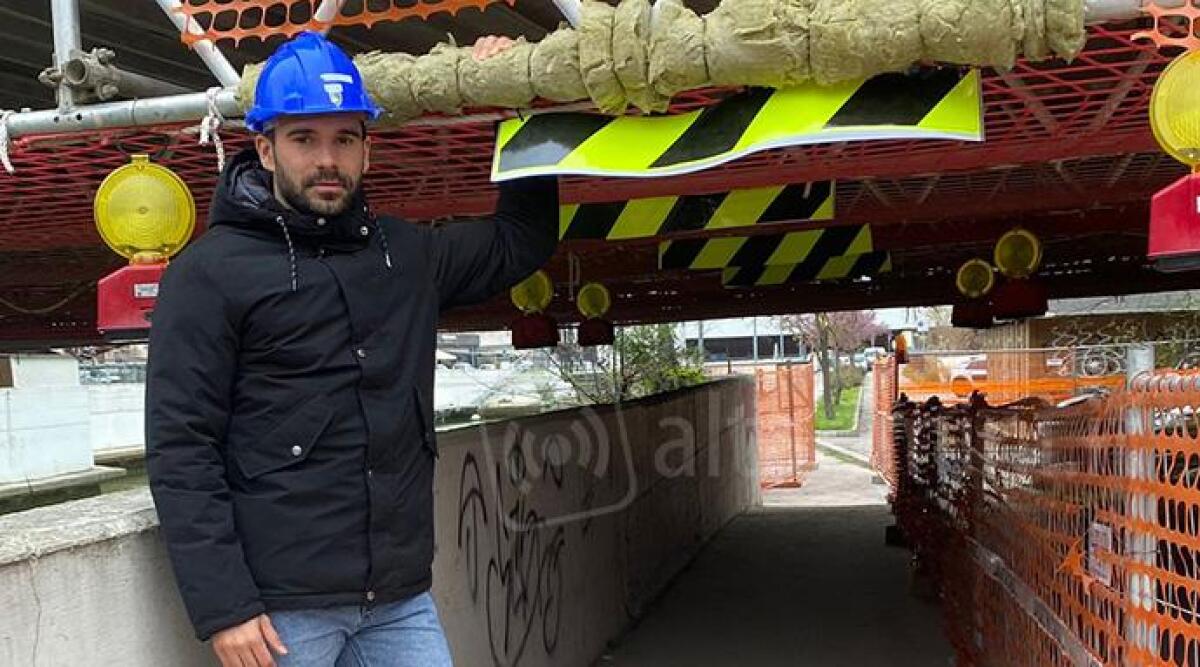 Disagi per raggiungere il mare: Riccione apre un varco sotto il ponte di viale Vittorio Emanuele II - L'assessore Imola sul cantiere del ponte di viale Vittorio Emanuele II