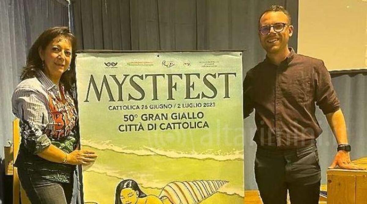 Cattolica, ecco il nuovo manifesto per l'edizione 2023 del Mysfest - La presentazione del manifesto - nella gallery l'immagine scelta