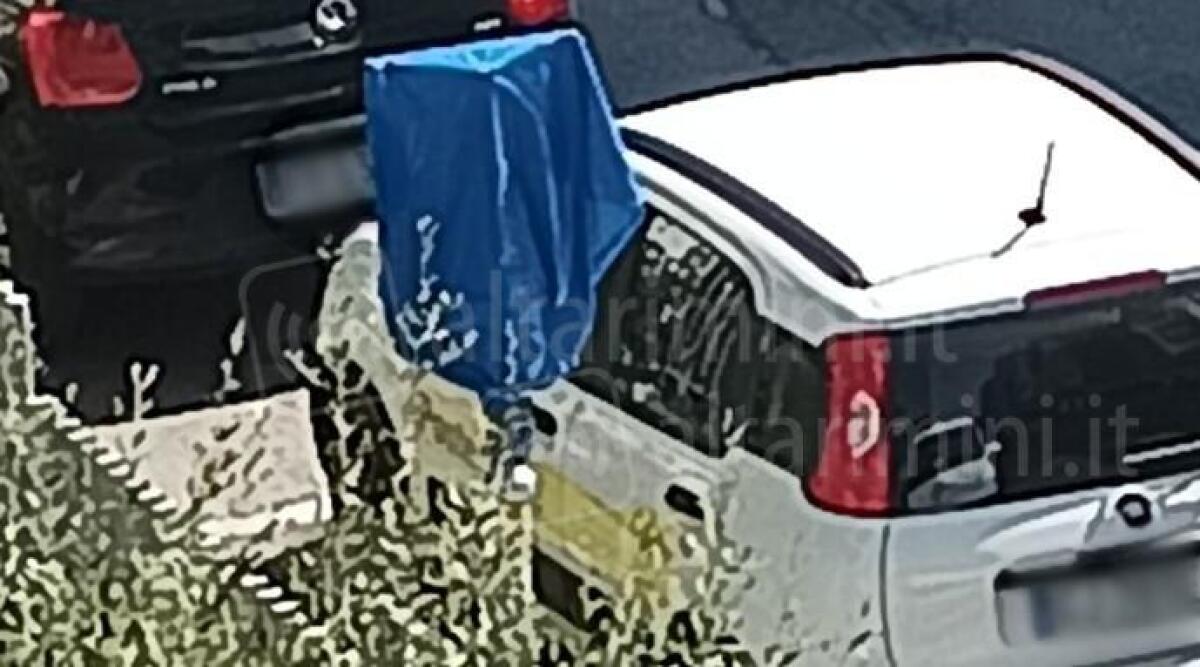 Rimini, coperto il segnale che indica sosta auto disabili. La segnalazione - L'insegna coperta