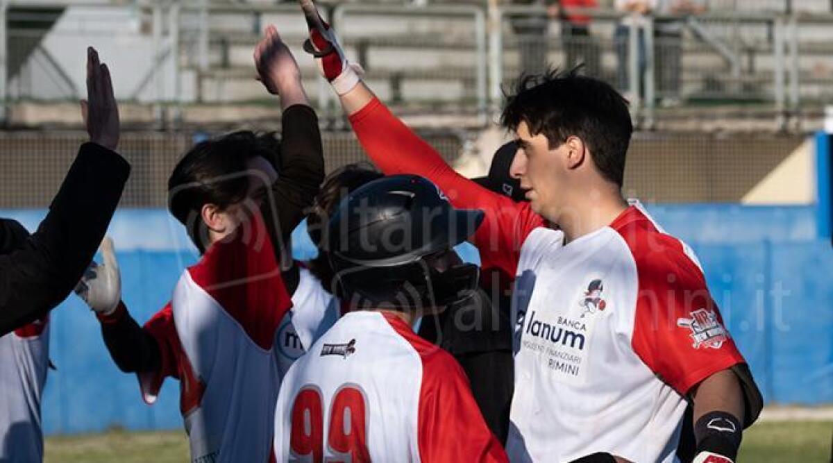 Baseball serie B, per Mediolanum New Rimini c'&egrave; l'esame 'Foggia' - Mediolanum New Rimini (foto di D.Ruggeri)
