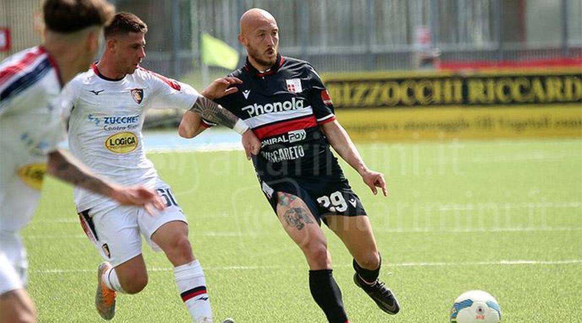 Rimini Calcio ai playoff: grigio pari 1-1 con il Montevarchi, torna al gol Santini - Santini FOTO ALTARIMINI