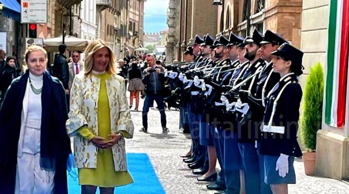 Crescono i reati in provincia, i numeri di Rimini nel bilancio della Polizia di Stato - Le celebrazioni a Rimini per il 171° Anniversario della Fondazione della Polizia di Stato