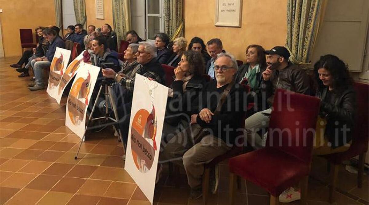 Fileni, comitato deluso per le decisioni dell'Unione Comuni Valmarecchia - I membri del comitato durante la seduta del consiglio dell'Unione Comuni Valmarecchia
