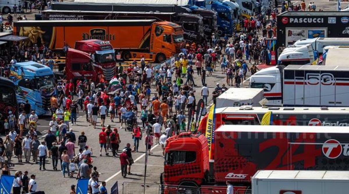 Misano, conto alla rovescia per l'evento dei Truck: sar&agrave; possibile fare test drive - Il Misano World Circuit durante il Rubia Engine Oil Misano Grand Prix Truck