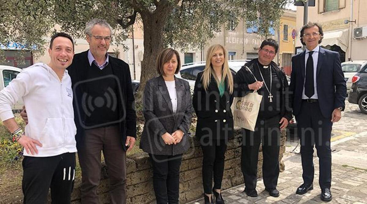 Coriano, il vescovo Nicol&ograve; incontra il sindaco Ugolini e la senatrice Spinelli - Mons. Anselmi in visita a Coriano