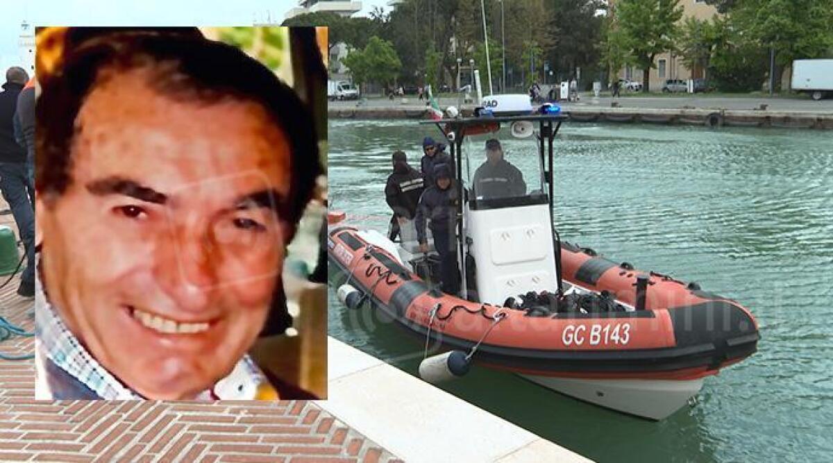 L'ultimo saluto a Mario Mazzotti, pescatore e ex calciatore amato da tutti - Nel riquadro Mario Mazzotti