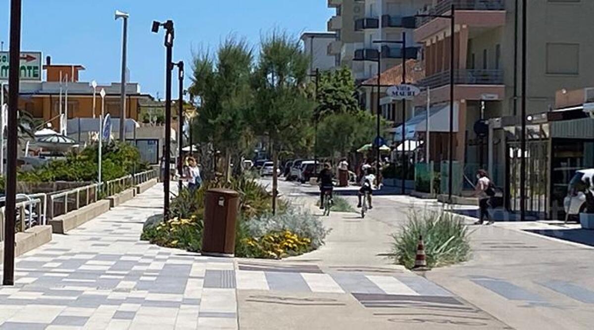 Da sabato saranno attive le telecamere di controllo nella Ztl di Rimini Nord - Parco del Mare Nord Torre Pedrera ARCHIVIO