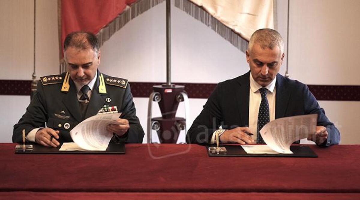 Rimini: accordo tra Comune e Guardia di Finanza per vigilare sulle opere finanziate dal Pnrr - Il Comandante Provinciale della Guardia di Finanza