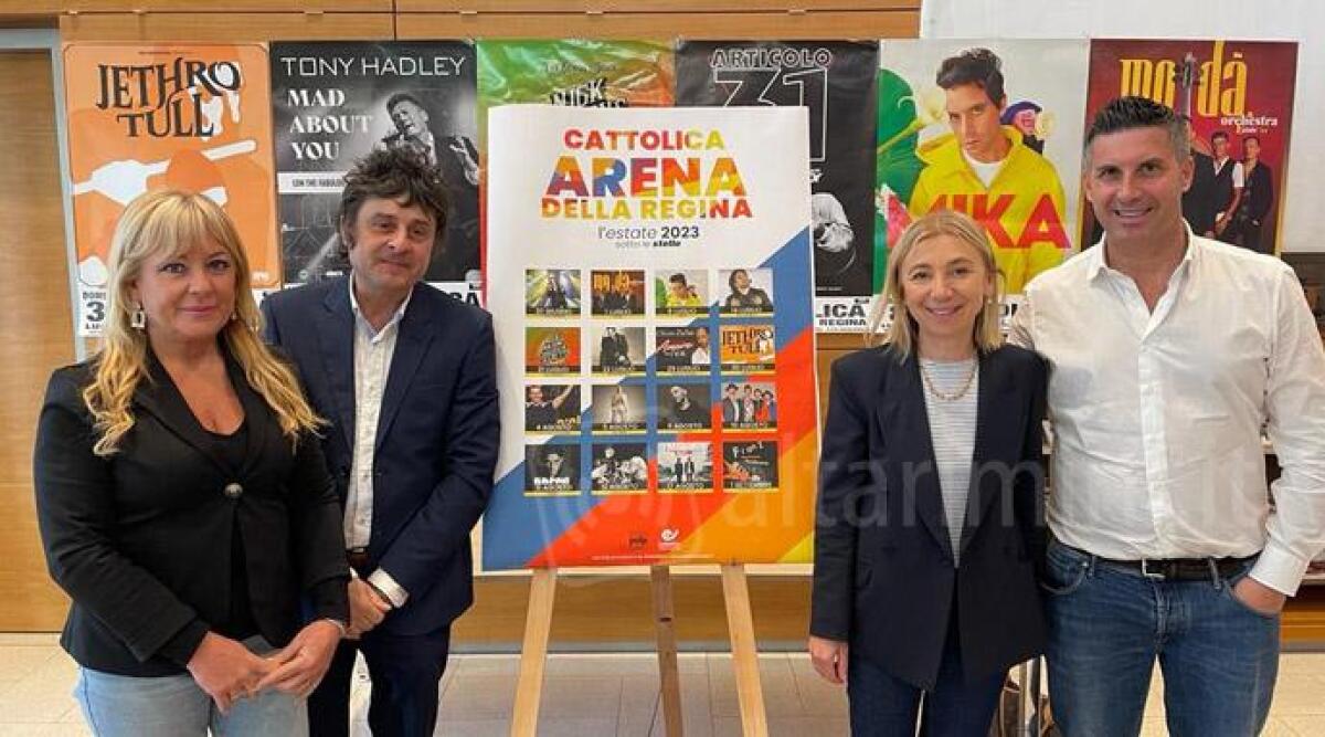 Cattolica diventa 'La Regina della musica': tanti big nell'estate dell'Arena - Da sinistra: Claudia Rufer