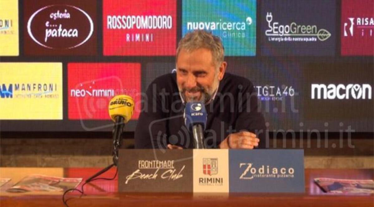 Calcio C, Rimini-Montevarchi. Gaburro: 'L'obiettivo &egrave; una prestazione importante' - Marco Gaburro