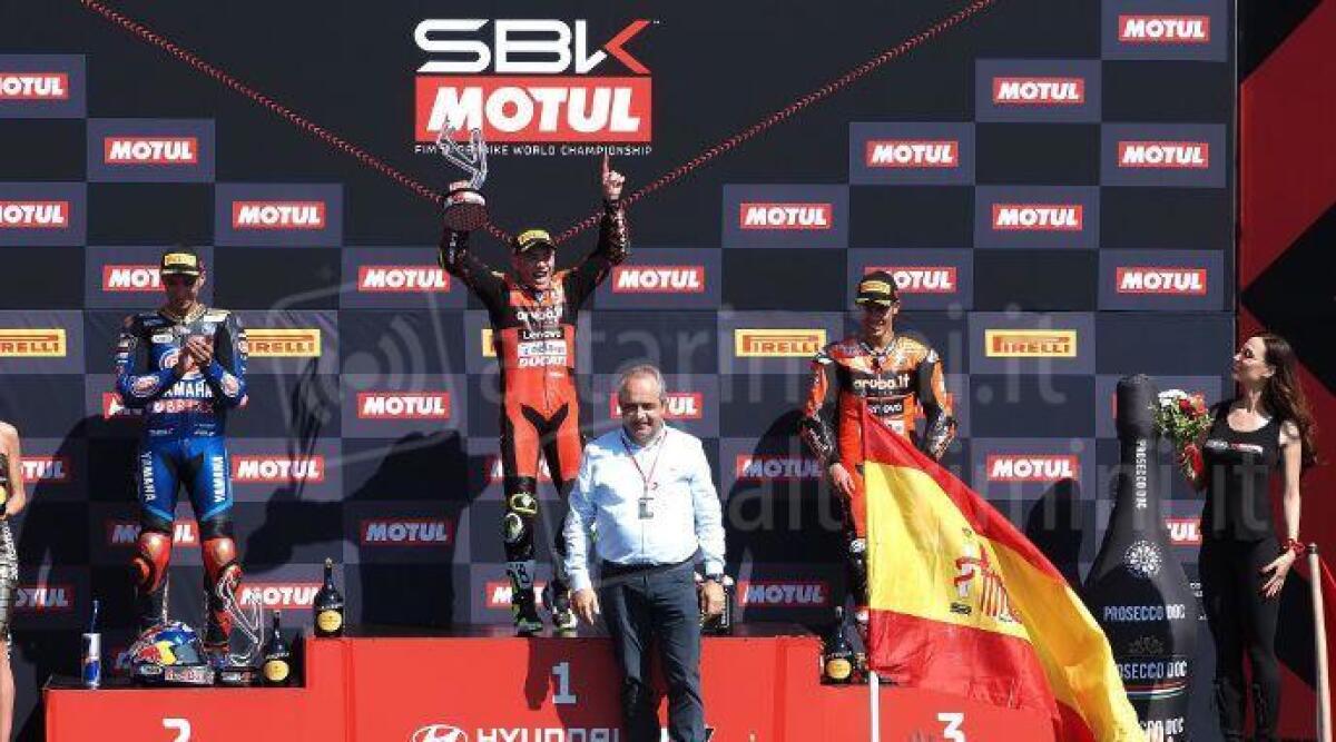 WorldBsk, due giorni di test ufficiali al Misano World Circuit - Il podio 2022 - foto Petrangeli