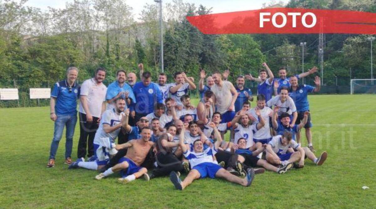 Calcio: Real Montefeltro promosso in Seconda, a Talamello scoppia la festa - Il trionfo in finale playoff del Real Montefeltro