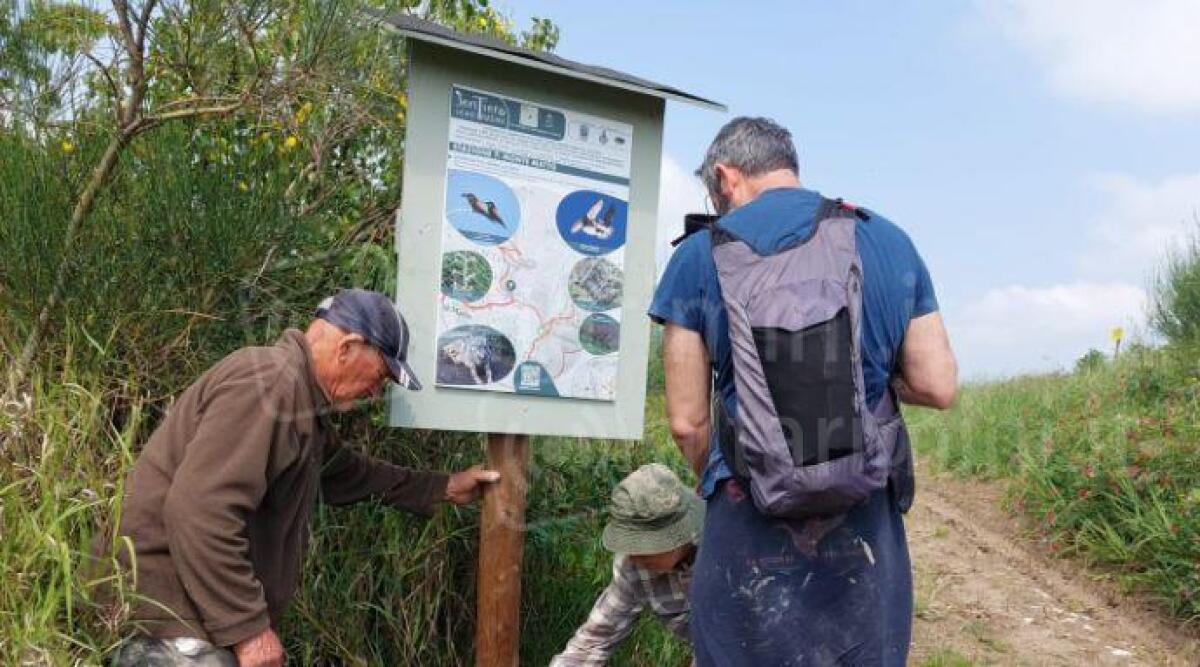 Un sentiero uomo-natura nell'Oasi di Torriana Montebello - La preparazione del sentiero