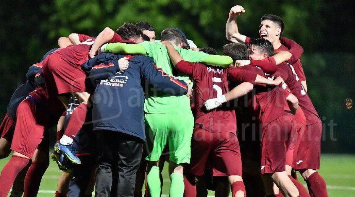 Calcio RSM: la Libertas fa fuori il Tre Fiori, Virtus ancora sul filo di lana - La Libertas esulta (foto FSGC)