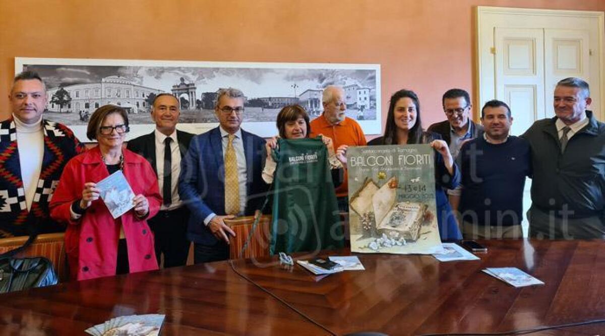 Santarcangelo diventa un grande giardino: torna Balconi Fioriti - Conferenza di presentazione di Balconi Fioriti