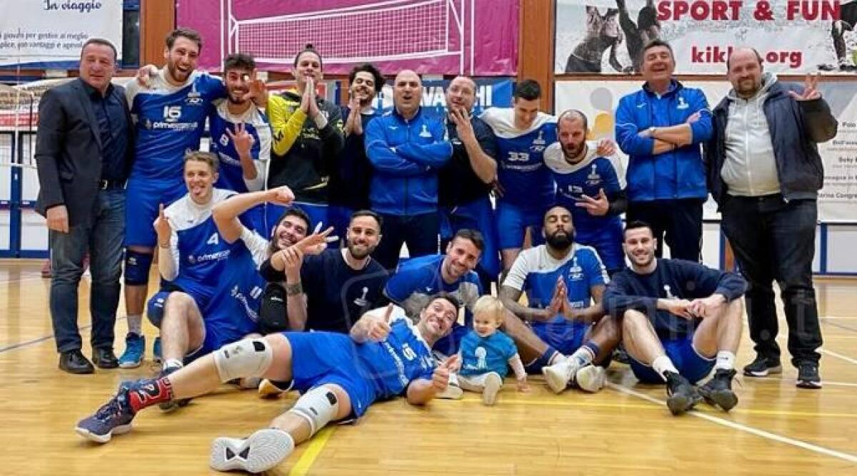 Volley C, Prime Cleaning pu&ograve; festeggiare la serie B con un turno di anticipo - La Prime Cleaning esulta