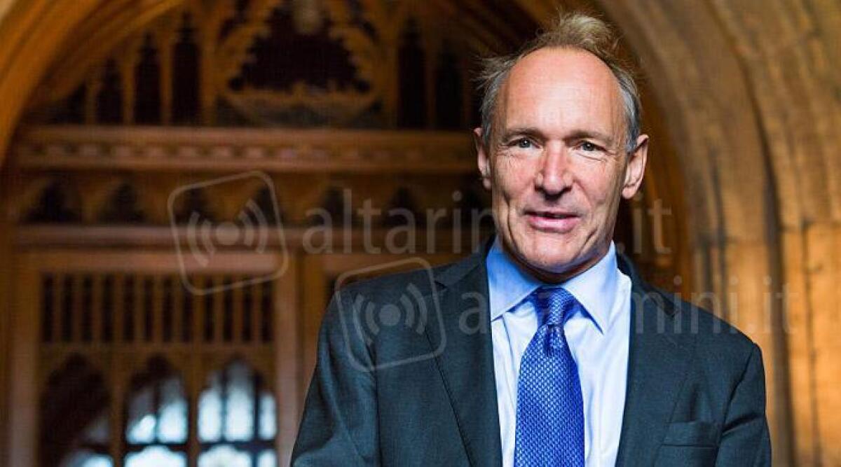 L'inventore di Internet sar&agrave; ospite alla Fiera di Rimini&nbsp; - Sir Tim Berners-Lee WIKIPEDIA