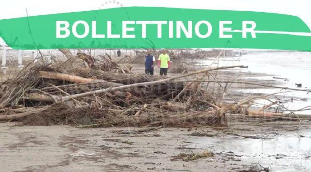 Emergenza, ancora 20mila sfollati. Confermata allerta rossa per domani sulla costa romagnola - Bollettino regionale emergenza maltempo del 22 maggio 2023