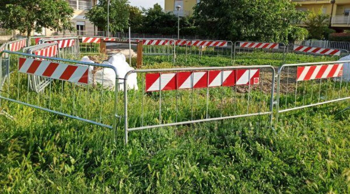 Rimini, erba incolta nei parchi. La segnalazione - Parco Peter Pan