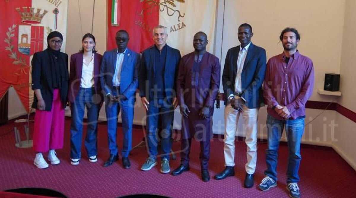 Parlamentare del Senegal ricevuto in Comune dal sindaco di Rimini - L'assessore Francesca Mattei