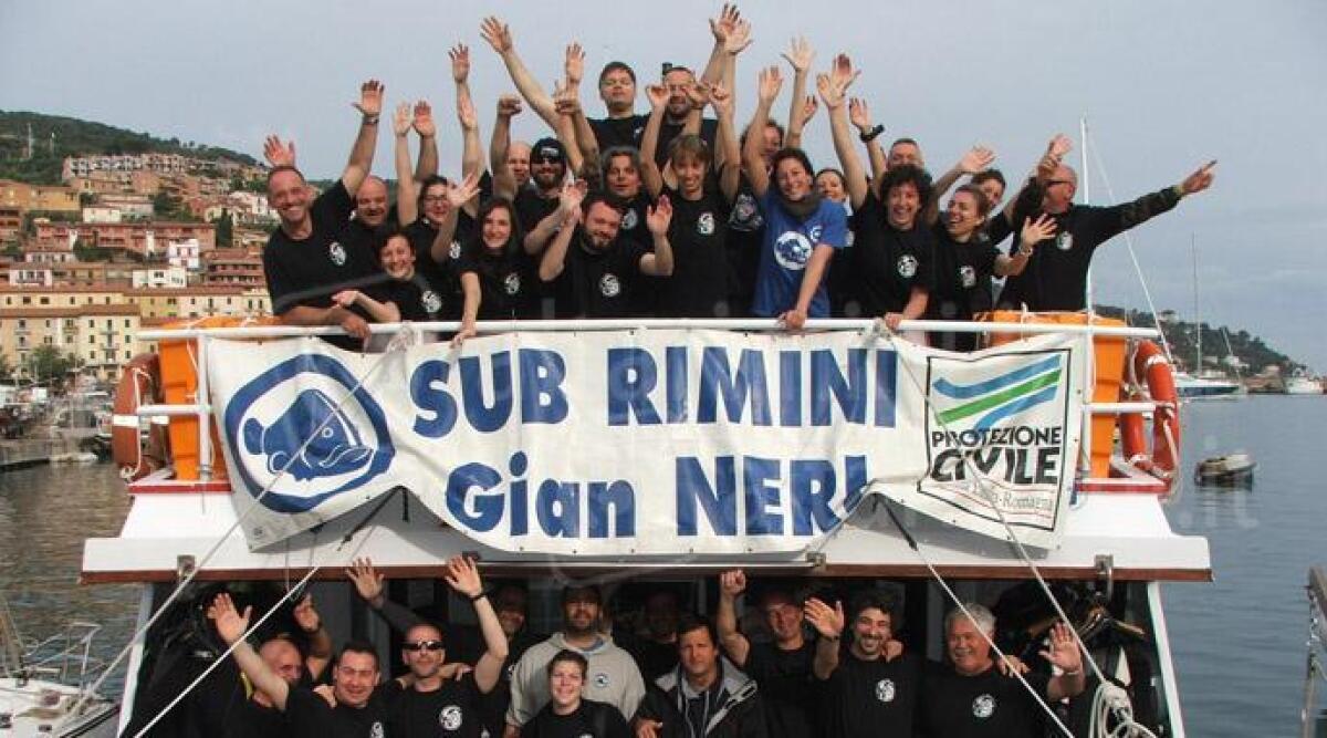 Sub Rimini Gian Neri festeggia 50 anni: l'abbraccio della citt&agrave; - 