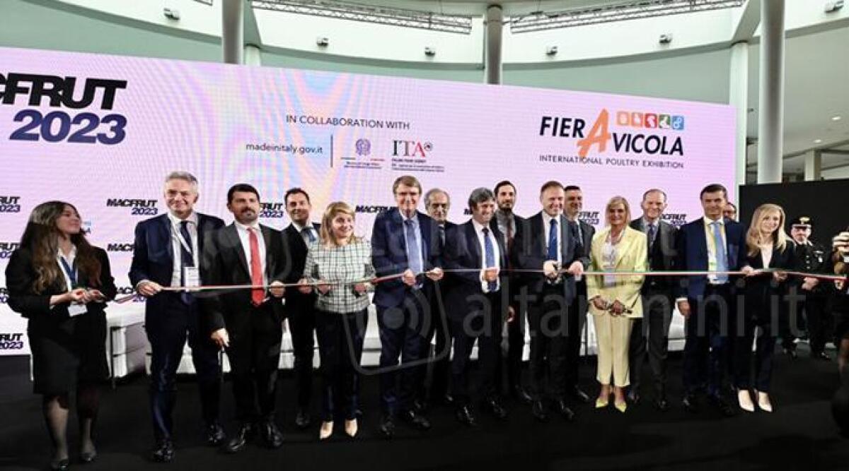 Macfrut 2023, l'edizione dei record: oltre 1100 espositori nel 40esimo compleanno del salone - Foto Ansa