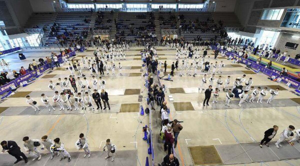 Scherma, oltre 3000 atleti under 14 a Riccione per il Gran premio 'Renzo Nostini' - Uno scatto dalla scorsa edizione