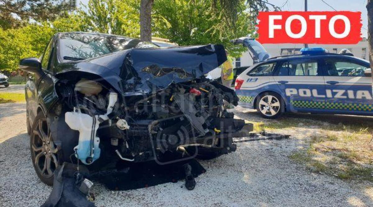 Incidente stradale a Morciano di Romagna: mamma e tre bambini coinvolti - Il luogo dell'incidente