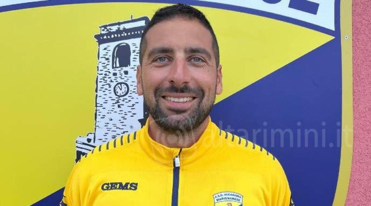 Calcio Seconda, si dividono le strade di Marignanese e mister Mirko Palazzi - Il tecnico dell'Accademia Marignanese Mirko Palazzi