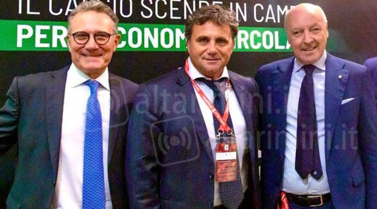 La Ecoevents di Coriano protagonista alla finale di Coppa Italia tra Inter e Fiorentina - Romano Ugolini e Roberto Carnevali co-founders di Ecoevents