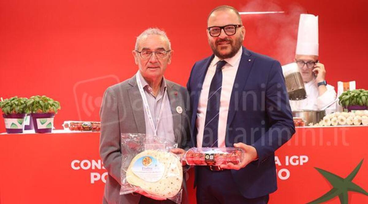 Quando la piadina incontra il pomodoro di Pachino, le due Igp al Macfrut - Alfio Biagini e Sebastiano Fortunato