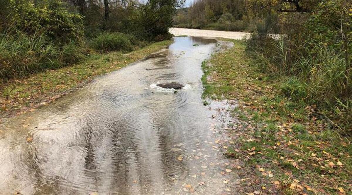 Novafeltria, pericolo frane: chiusi due tratti della pista ciclopedonale comunale - Foto di repertorio