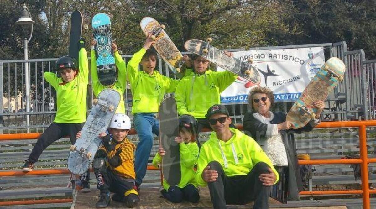 Skateboard, la sezione della Polisportiva di Riccione trasloca in via Puglia - La sezione Skateboard