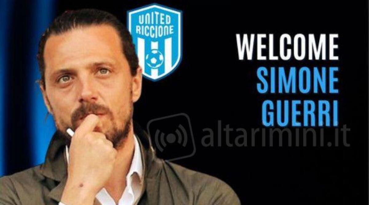 Calcio D: United Riccione si separa dal ds Guerri - Simone Guerri