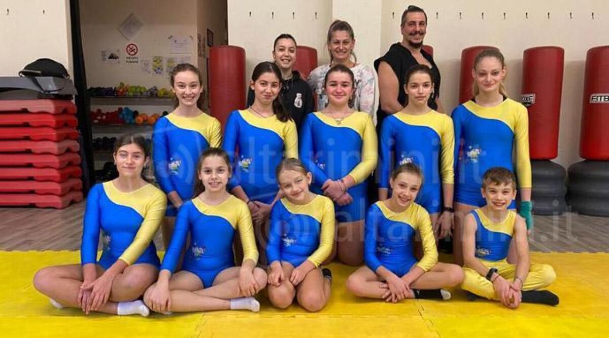 Ginnastica: Acro Nova al teatro Ariston. Partecipa al festival mondiale della creativit&agrave; nelle scuole - 