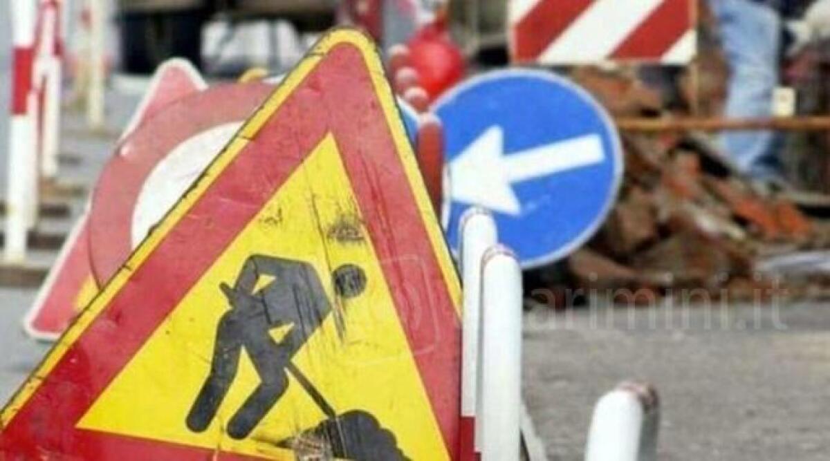 Santarcangelo, occhio al cantiere: interessate le vie Marini, Braschi e Mazzini - Foto di repertorio
