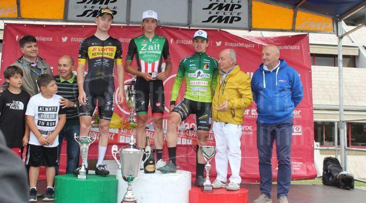 Ciclismo, tutto pronto per la 51esima edizione della Coppa della Pace - Il podio del 2022