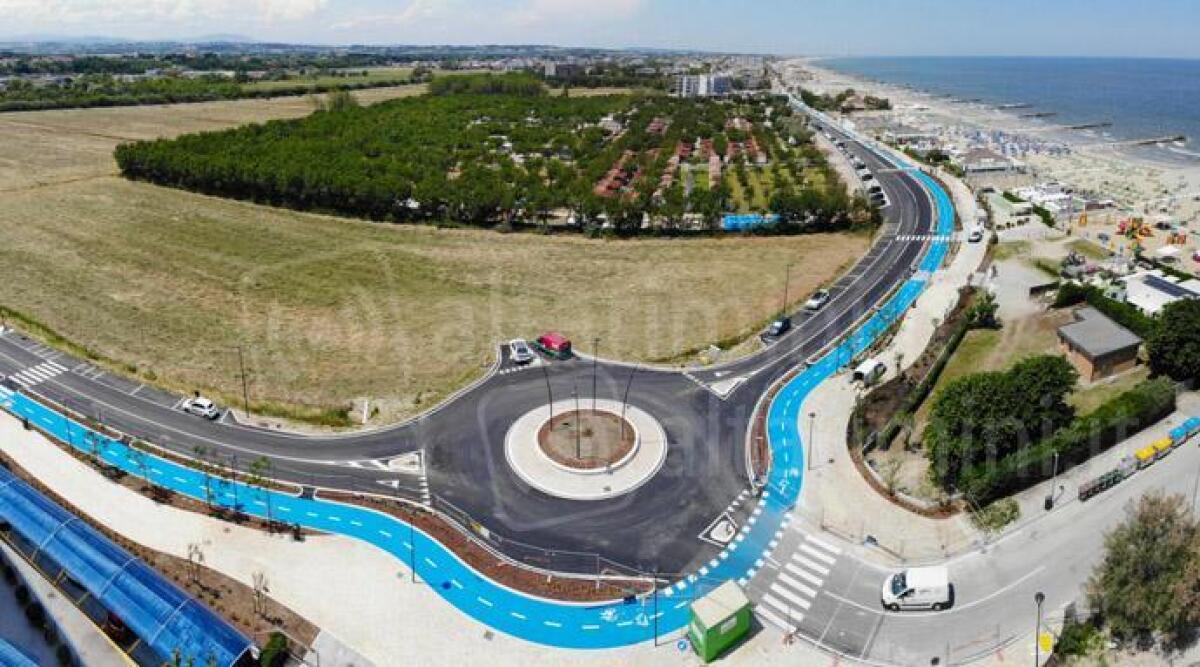 Misano, ecco il nuovo lungomare sud. E all'inaugurazione c'è Bonaccini - Nuovo lungomare sud di Misano