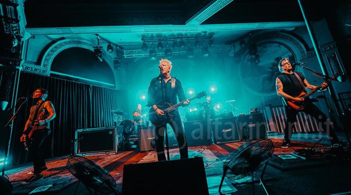 Bellaria, è tempo di Slam Dunk: il superfestival Punk. Le modifiche alla viabilità - The Offspring (foto dal profilo Facebook della band)